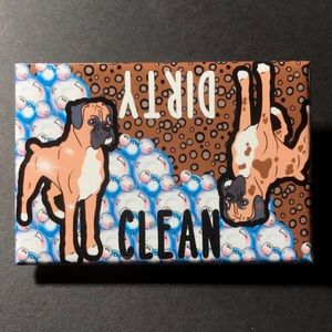 Boxer Dog Art Dishwasher Sign Magnet Kitchen Decor